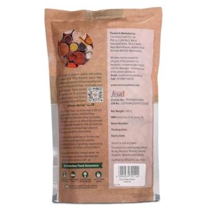 Conscious Food Organic Kabuli Chana | 500g | Certified Organic | Unpolished | Garbanzo Beans, Choley, Chickpeas