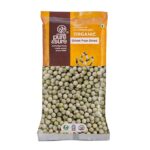 Pure & Sure Organic Green Peas (Matar) Dry 500G | 100% Natural Hara Matar, Vatana | Unpolished & Unadulterated | Healthy and Rich in Fiber & High Protein| Steam Sterilized