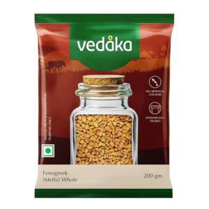 Amazon Brand - Vedaka Fenugreek (Methi), 200g
