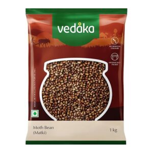 Amazon Brand - Vedaka Moth Matki, 1kg