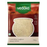 Amazon Brand - Vedaka Unpolished Sorghum Millets | 750 G | Jowar/Great Millet/Bili Jola/Jonnalu/Cholam