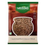 Amazon Brand – Vedaka Unpolished Black Masoor Dal | Whole | 1 Kg | Premium Black Masoor Dal