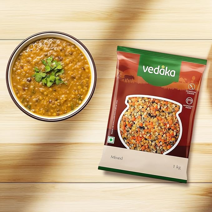 Amazon Brand - Vedaka Mixed Dal, 1kg - Image 2